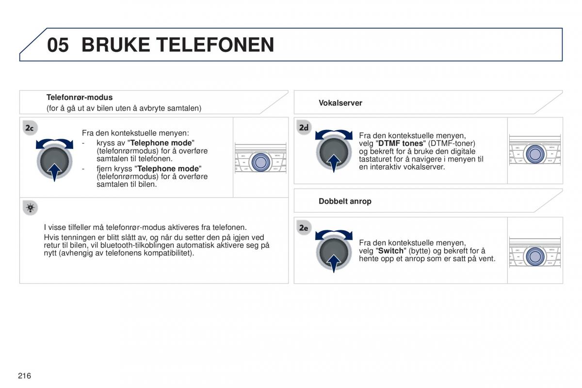 Peugeot 301 bruksanvisningen / page 218