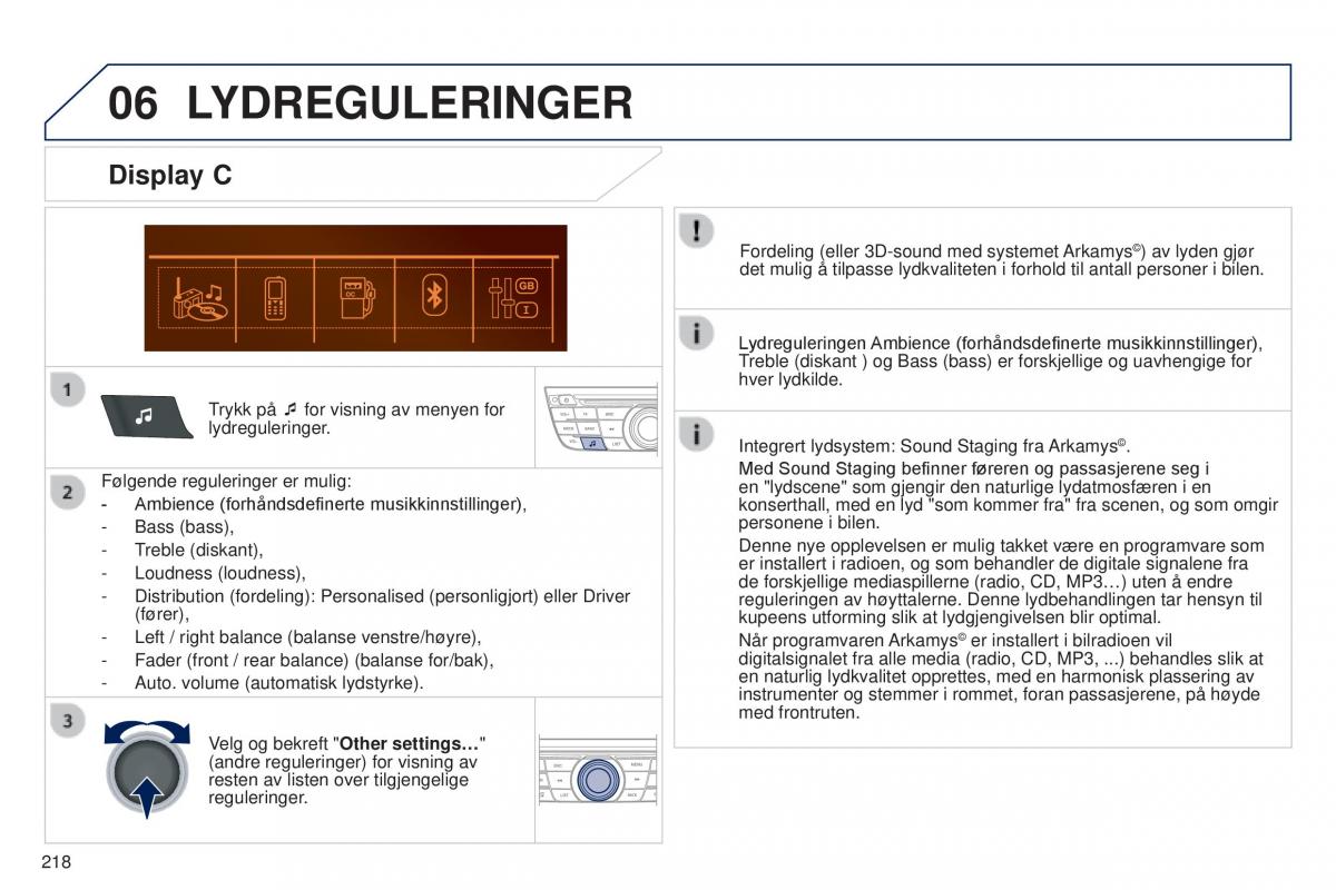 Peugeot 301 bruksanvisningen / page 220