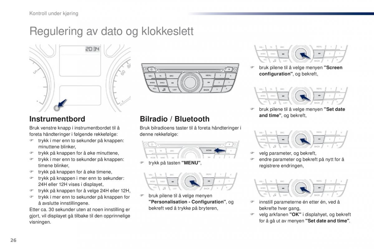 Peugeot 301 bruksanvisningen / page 28