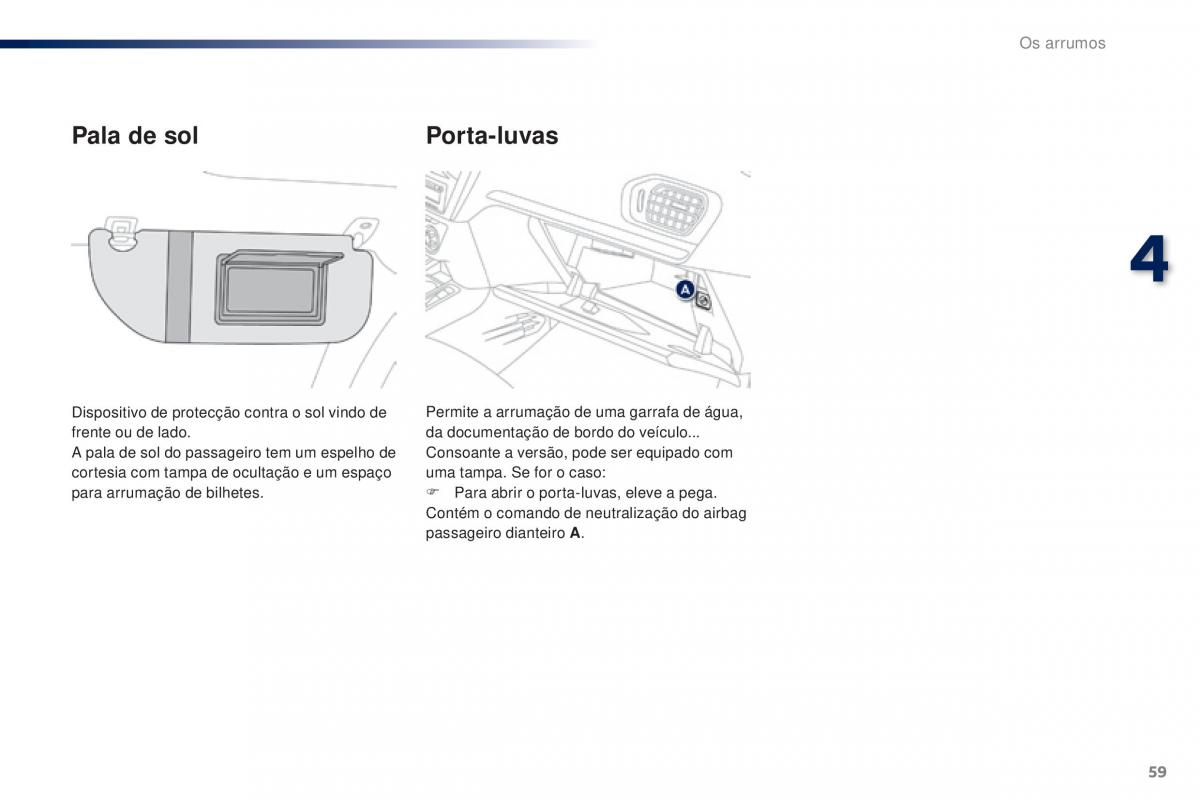 Peugeot 301 manual del propietario / page 61