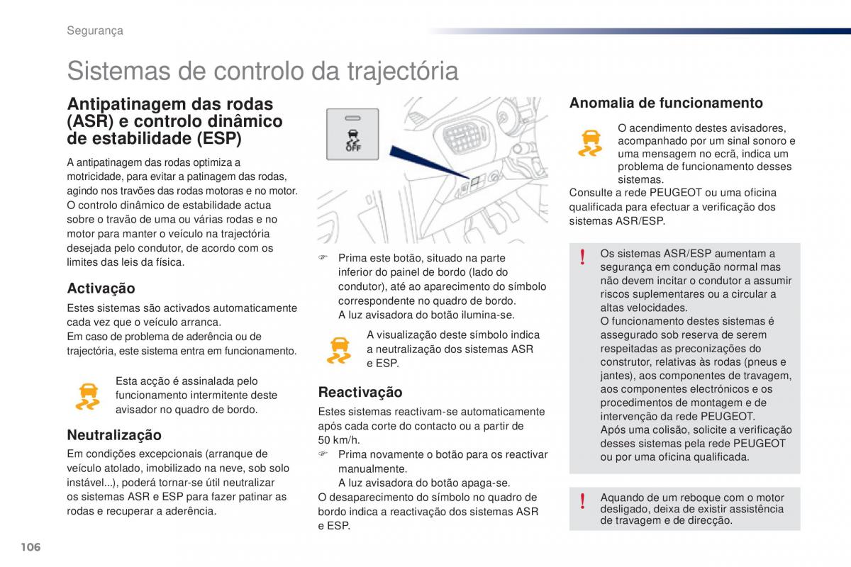 Peugeot 301 manual del propietario / page 108