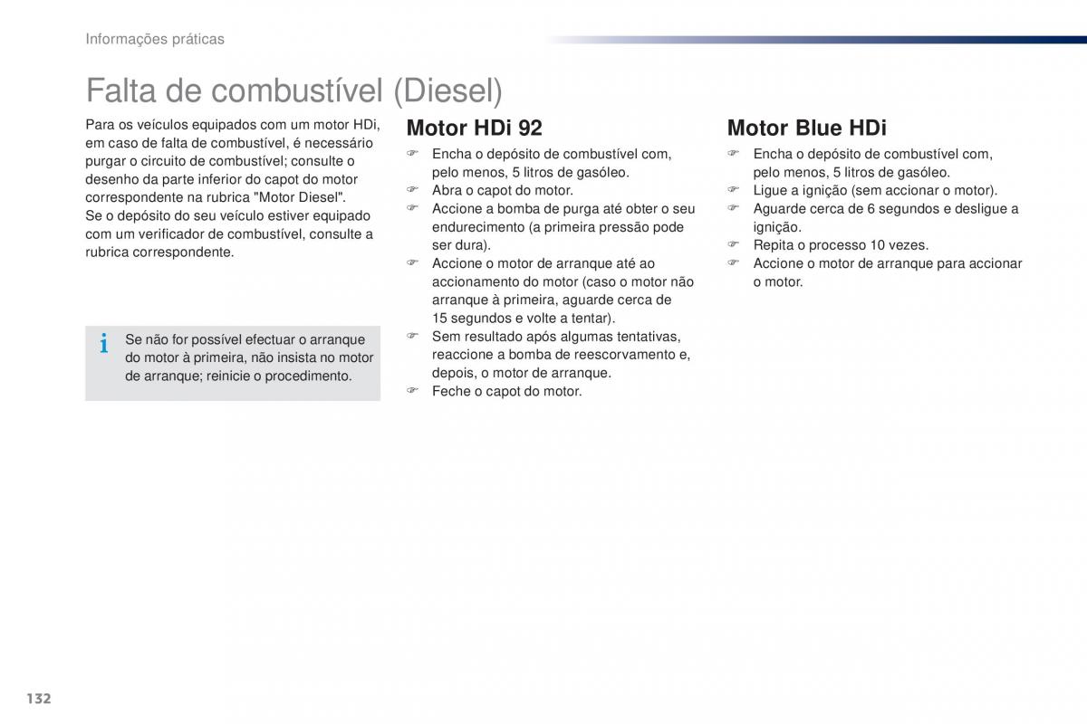 Peugeot 301 manual del propietario / page 134