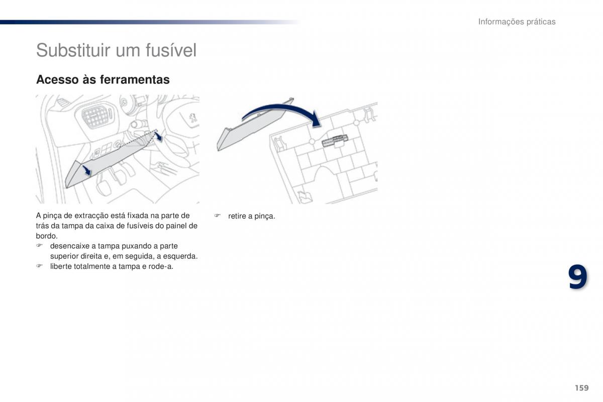 Peugeot 301 manual del propietario / page 161