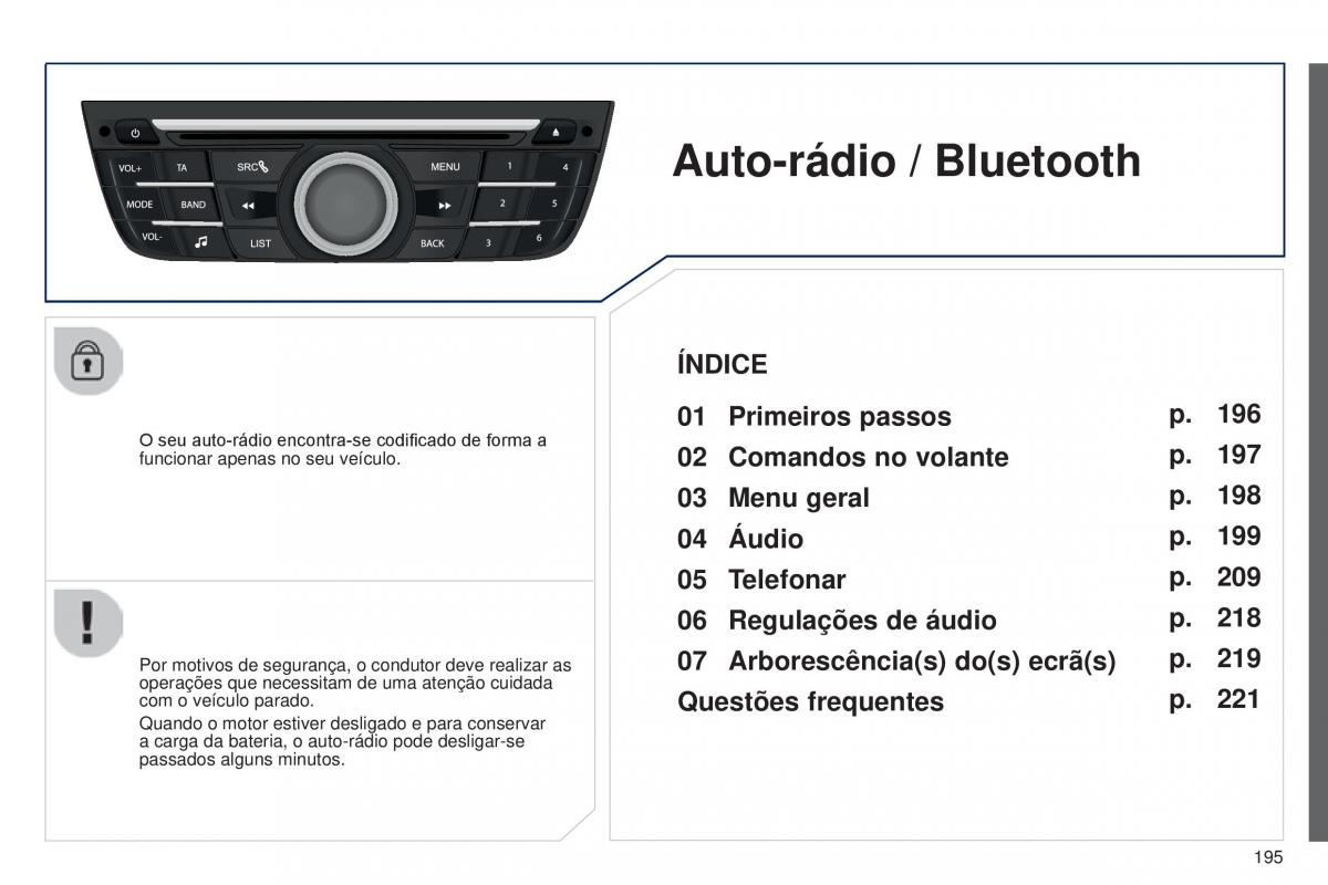 Peugeot 301 manual del propietario / page 197