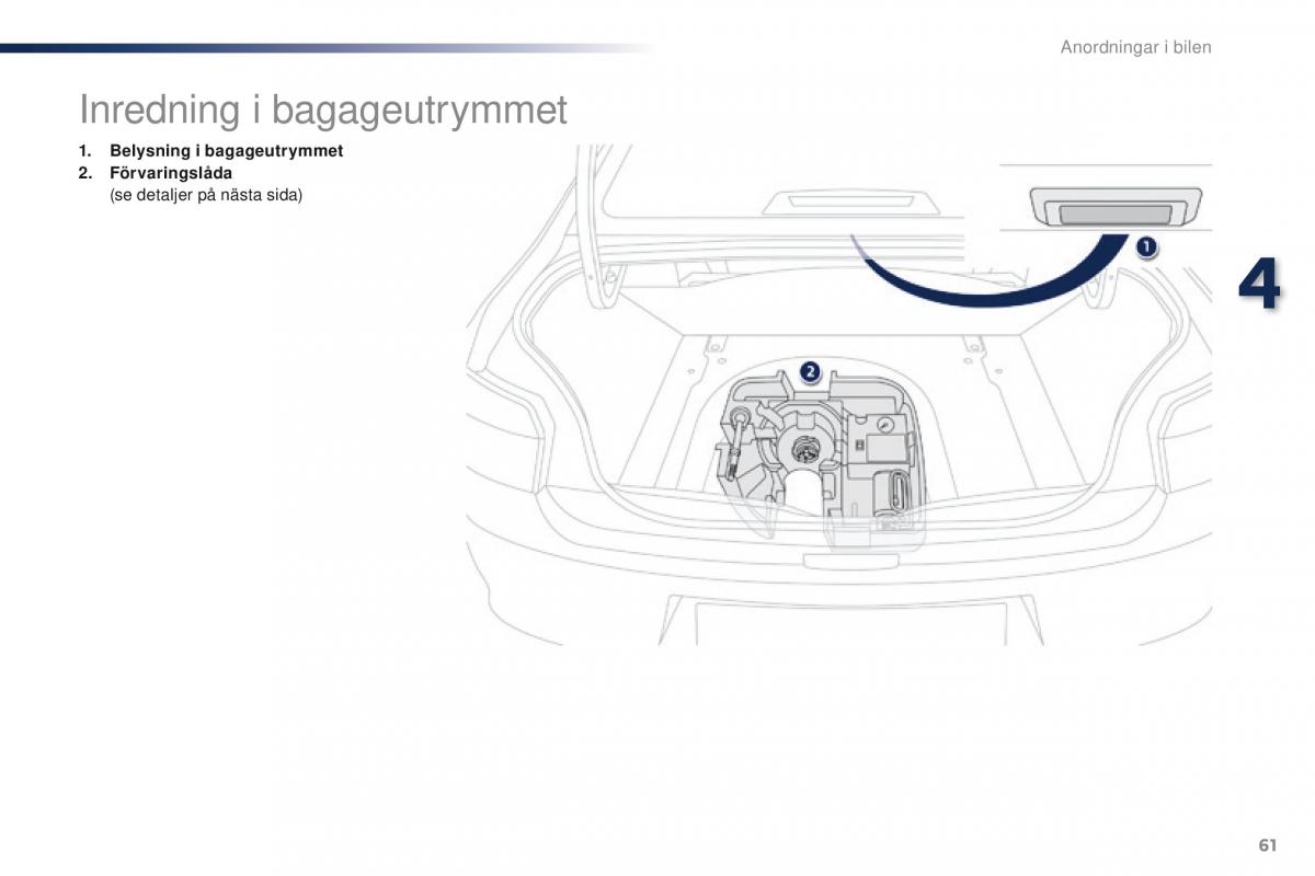 Peugeot 301 instruktionsbok / page 63