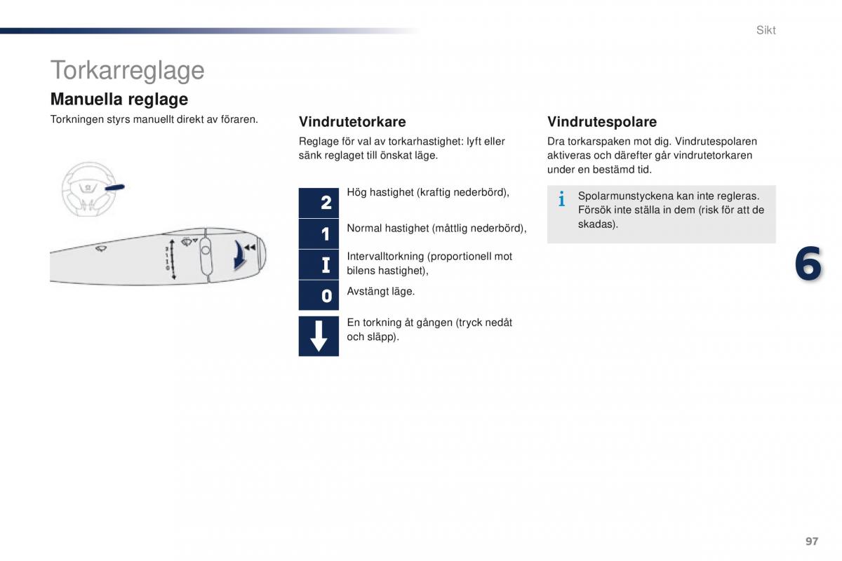 Peugeot 301 instruktionsbok / page 99