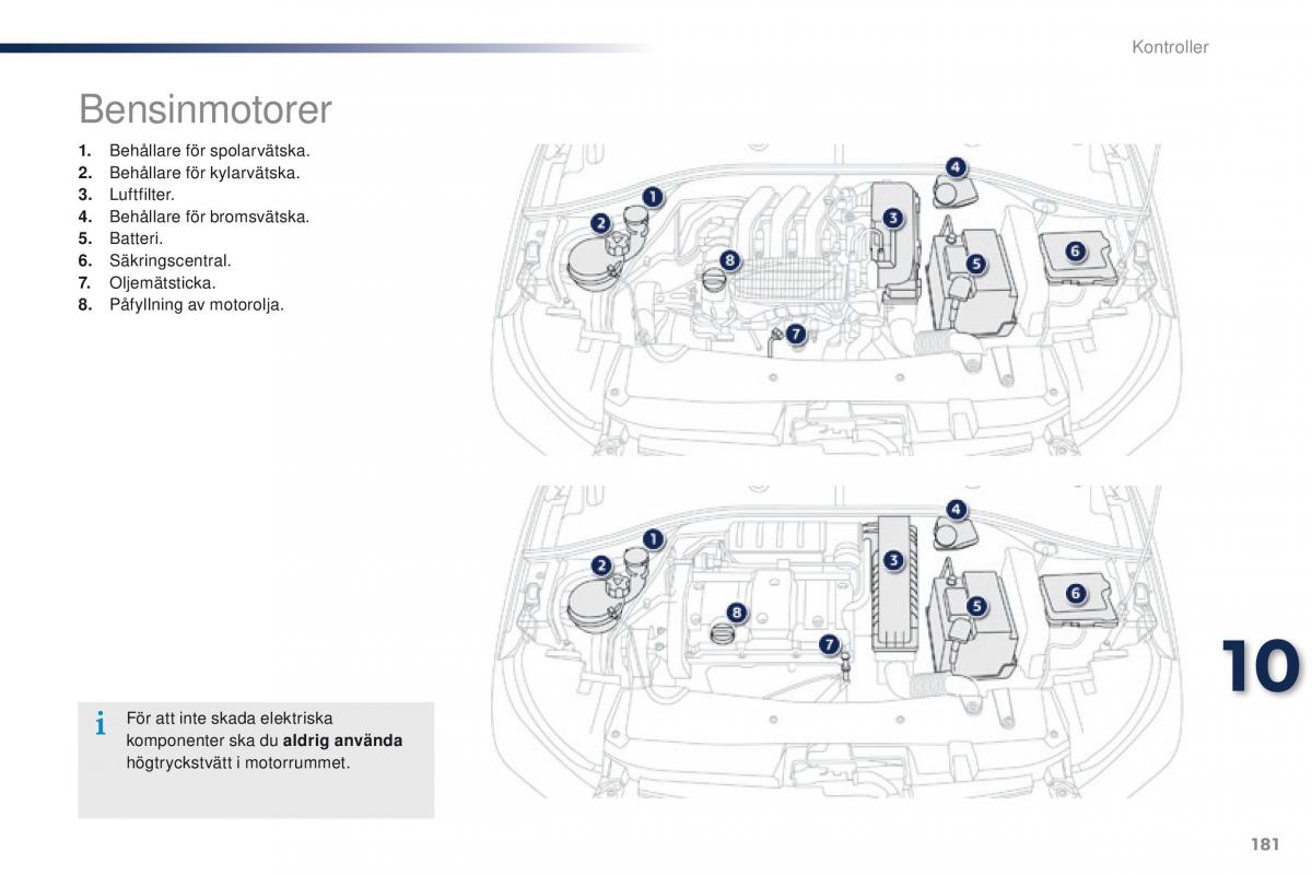 Peugeot 301 instruktionsbok / page 183