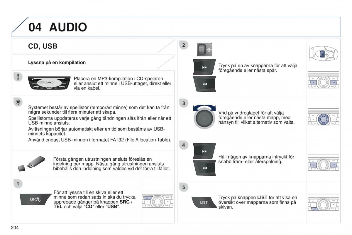 Peugeot 301 instruktionsbok / page 206