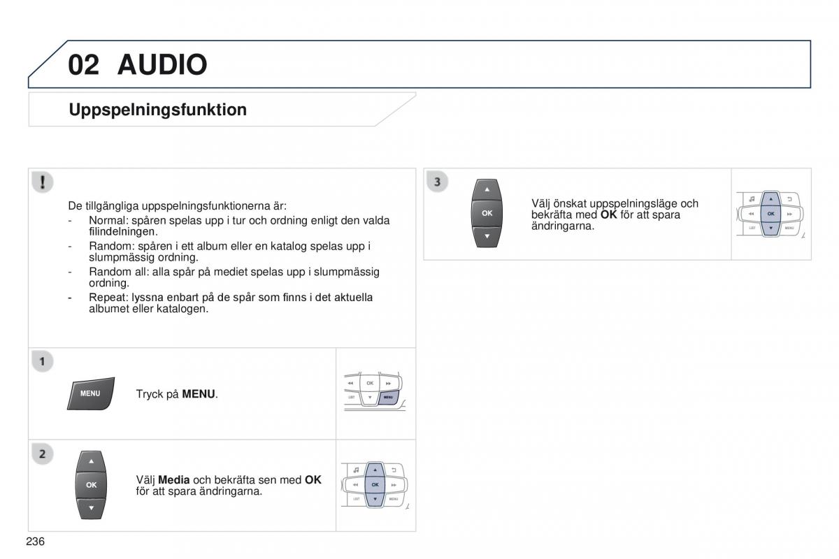 Peugeot 301 instruktionsbok / page 238