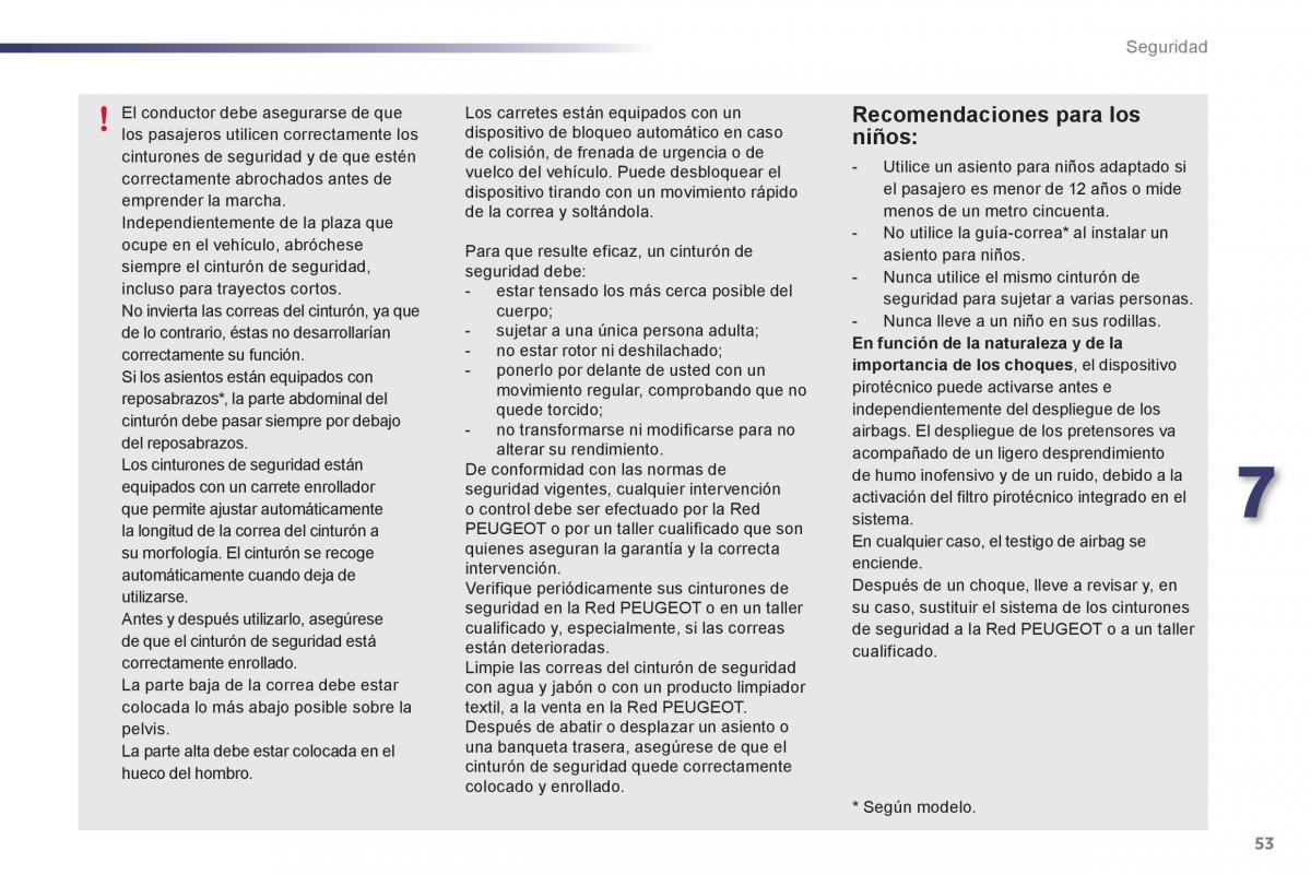 Peugeot 107 manual del propietario / page 55