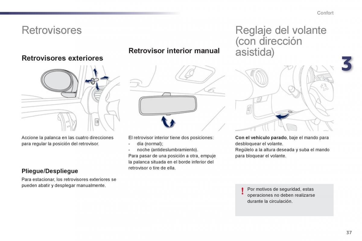 Peugeot 107 manual del propietario / page 39