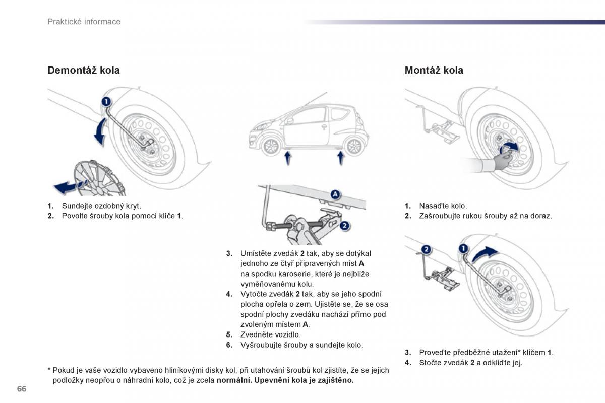 Peugeot 107 navod k obsludze / page 68