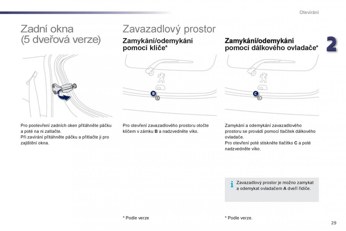 Peugeot 107 navod k obsludze / page 31