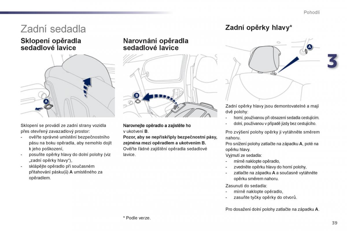 Peugeot 107 navod k obsludze / page 41