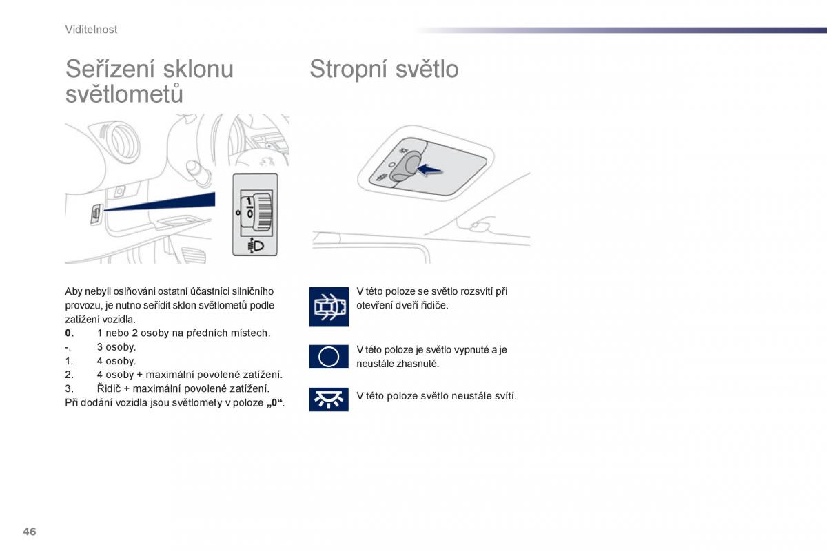 Peugeot 107 navod k obsludze / page 48