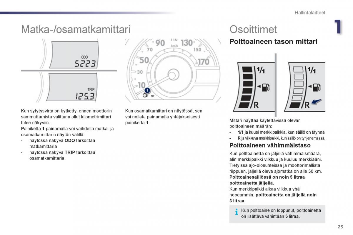 Peugeot 107 omistajan kasikirja / page 25