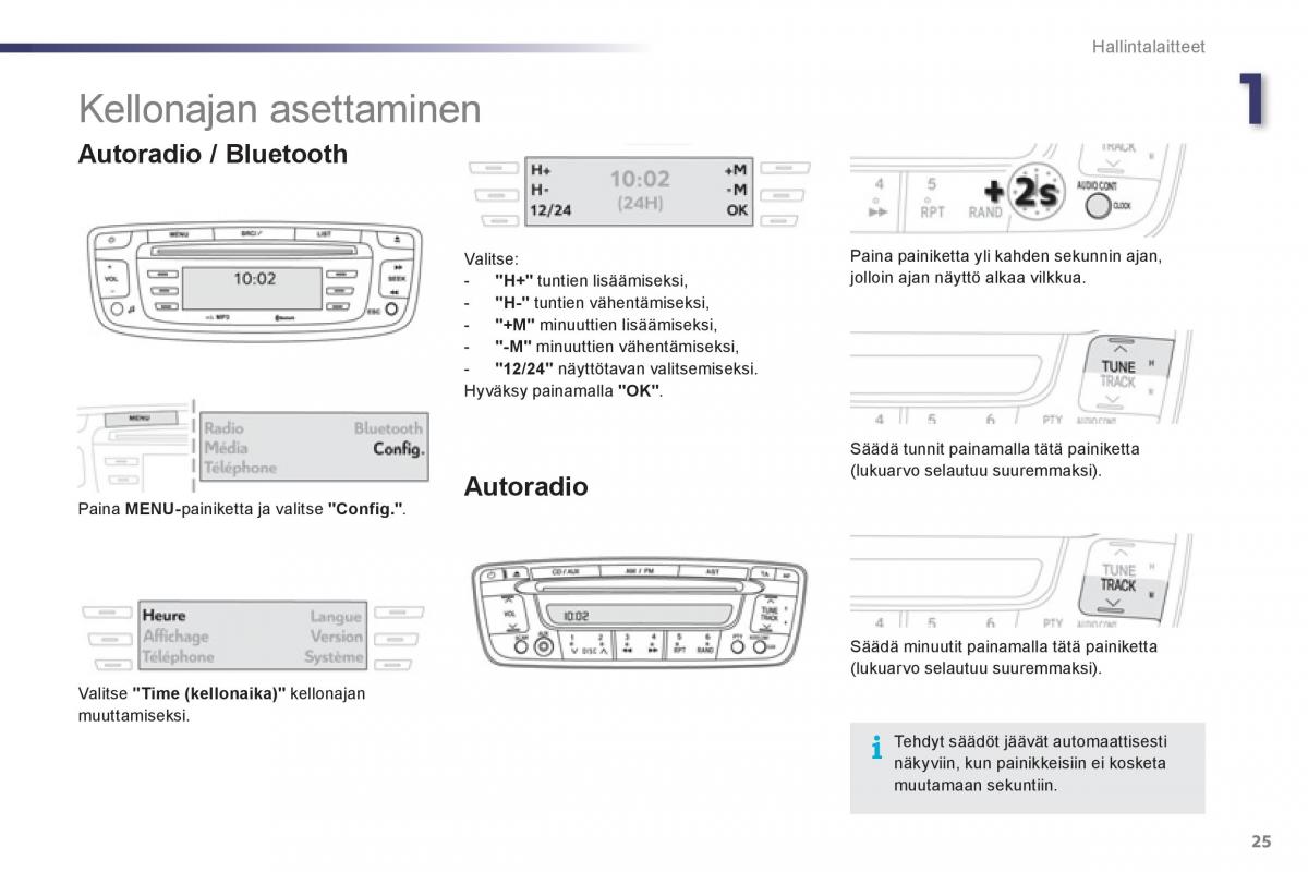 Peugeot 107 omistajan kasikirja / page 27