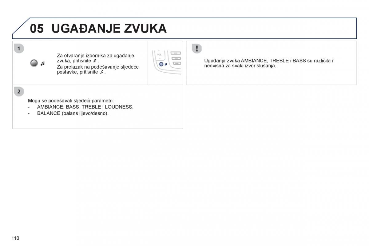 Peugeot 107 vlasnicko uputstvo / page 112