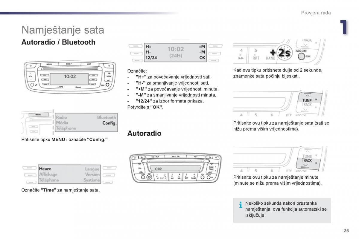 Peugeot 107 vlasnicko uputstvo / page 27