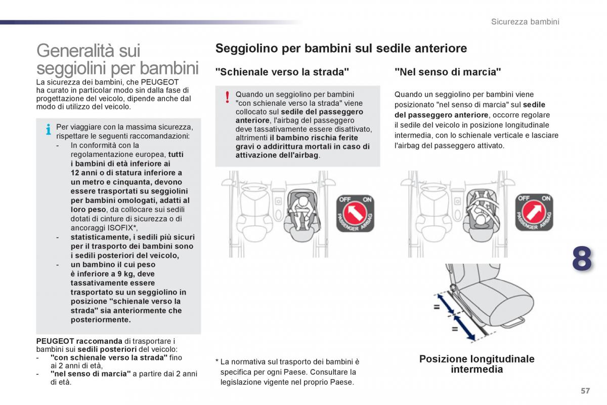 Peugeot 107 manuale del proprietario / page 59