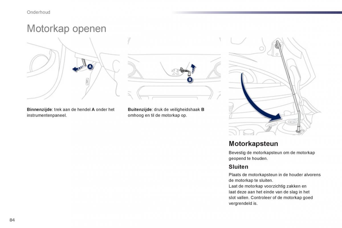 Peugeot 107 handleiding / page 86