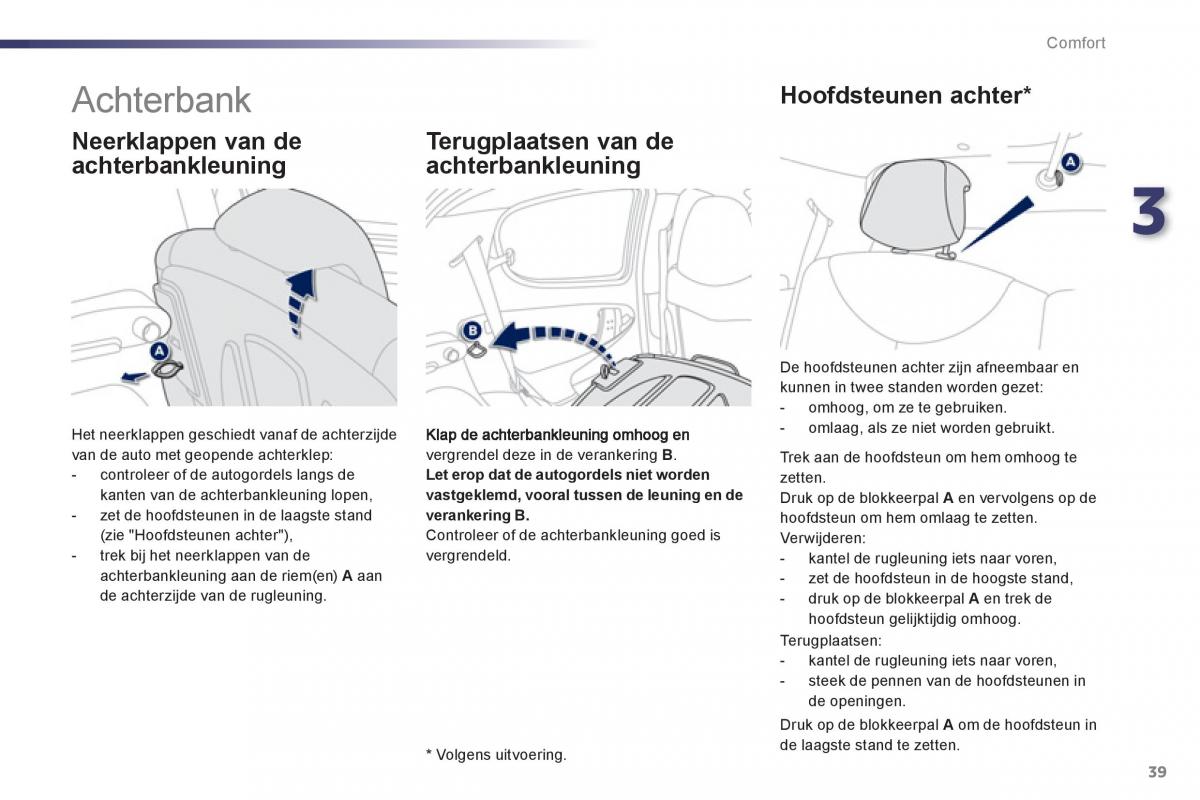 Peugeot 107 handleiding / page 41