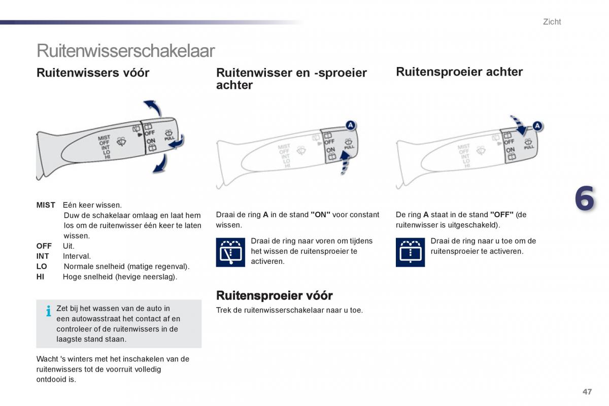 Peugeot 107 handleiding / page 49