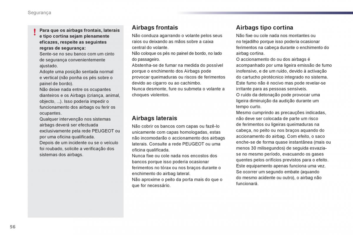 manual de usuario Peugeot 107 manual del propietario / page 58