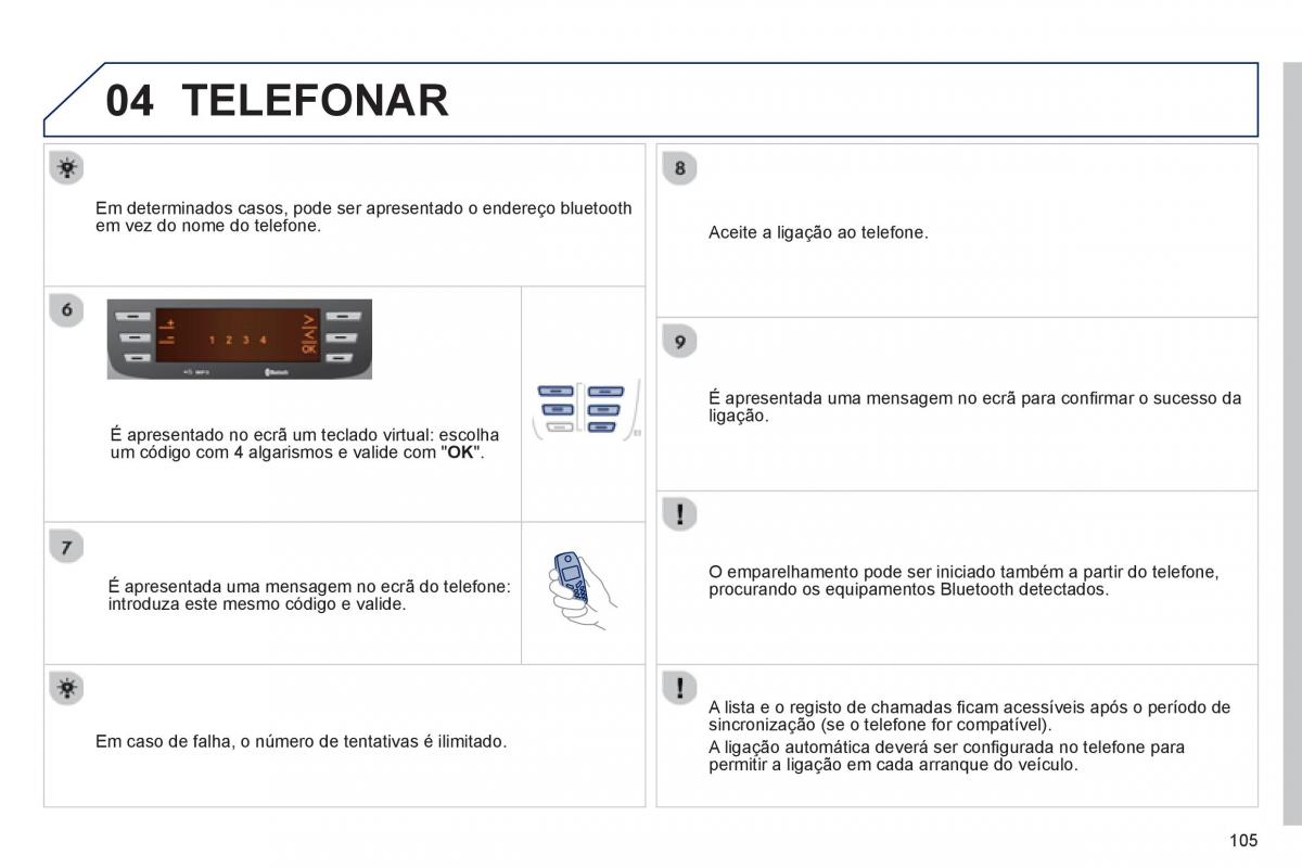 manual de usuario Peugeot 107 manual del propietario / page 107