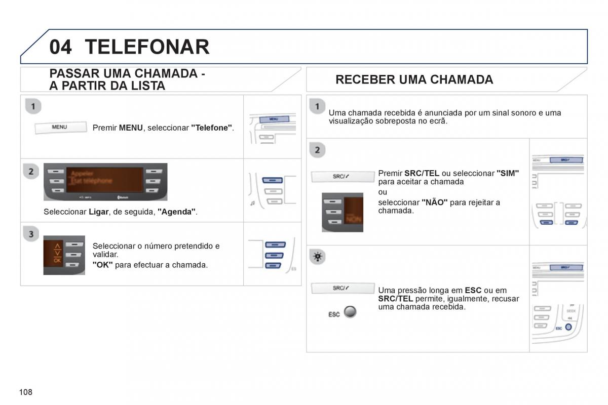 manual de usuario Peugeot 107 manual del propietario / page 110