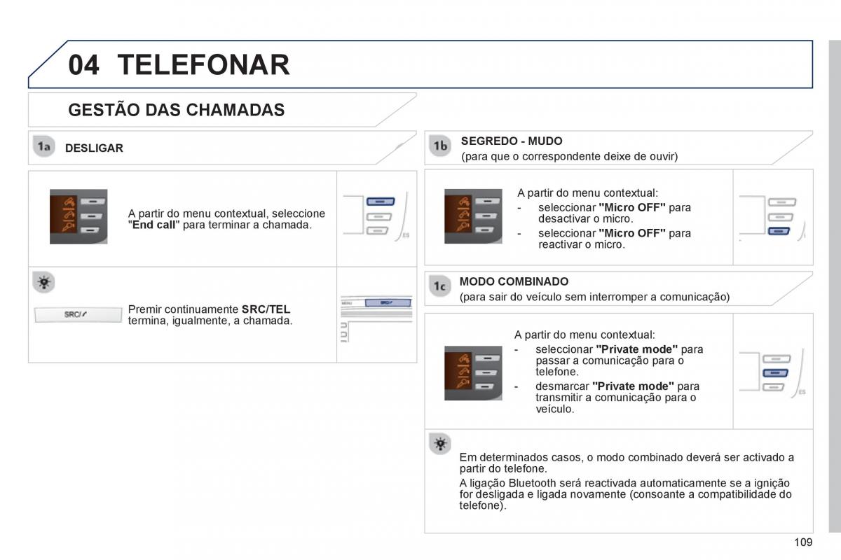 manual de usuario Peugeot 107 manual del propietario / page 111