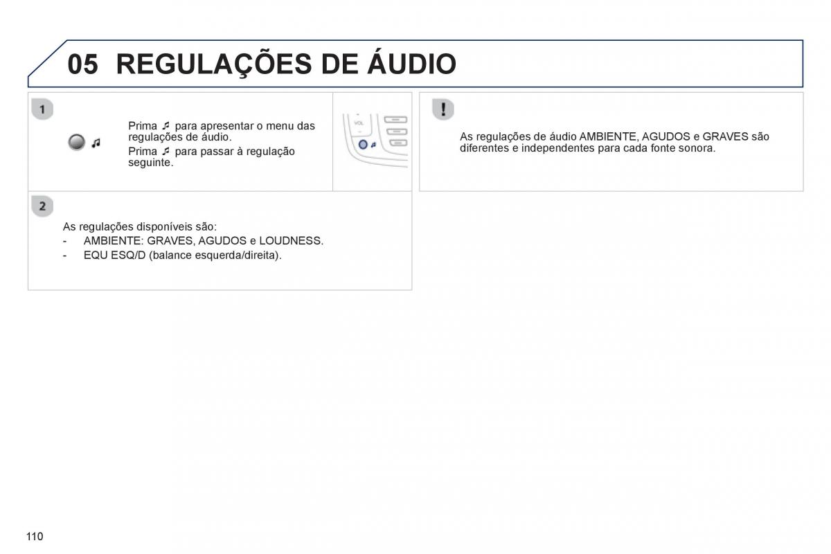 manual de usuario Peugeot 107 manual del propietario / page 112