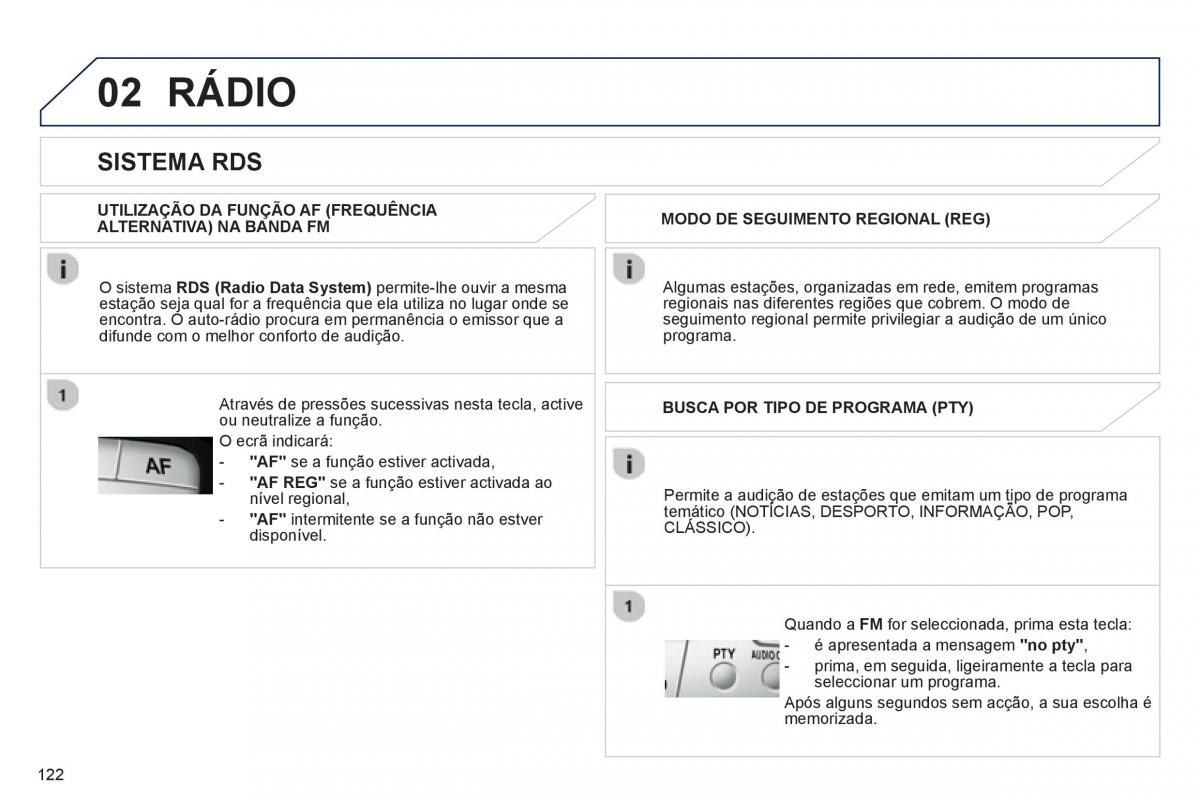 manual de usuario Peugeot 107 manual del propietario / page 124