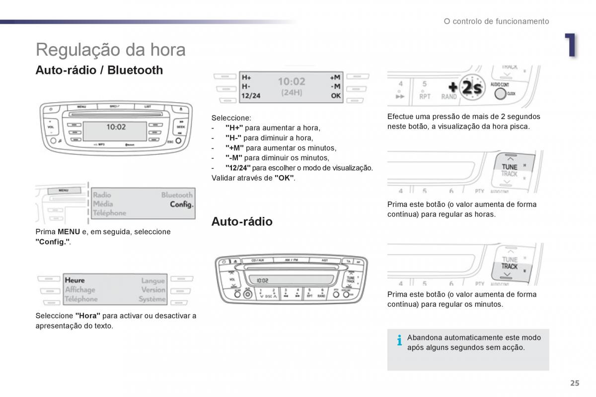 manual de usuario Peugeot 107 manual del propietario / page 27