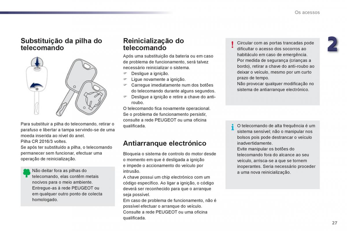 manual de usuario Peugeot 107 manual del propietario / page 29