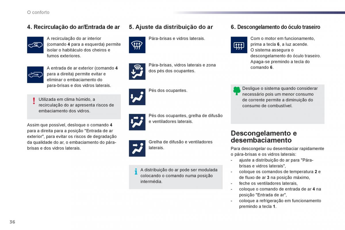 manual de usuario Peugeot 107 manual del propietario / page 38