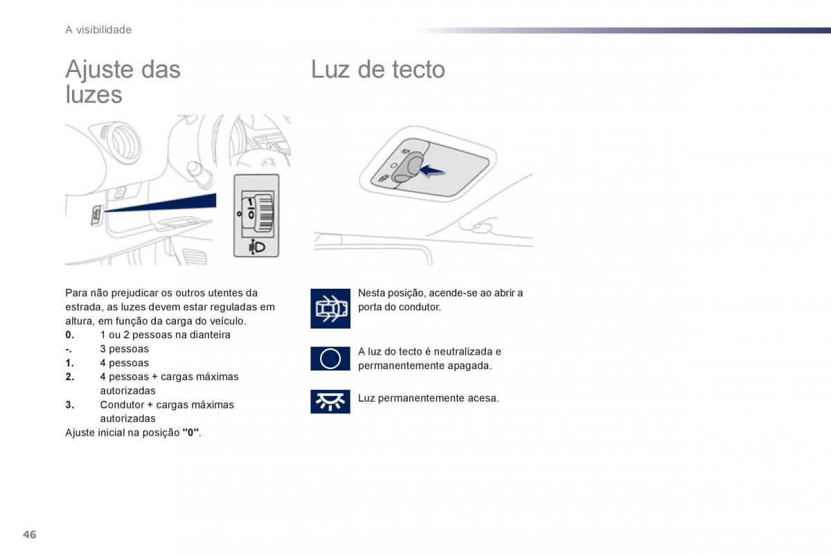 manual de usuario Peugeot 107 manual del propietario / page 48