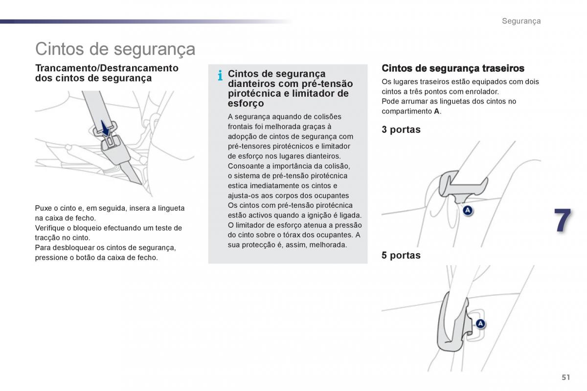 manual de usuario Peugeot 107 manual del propietario / page 53