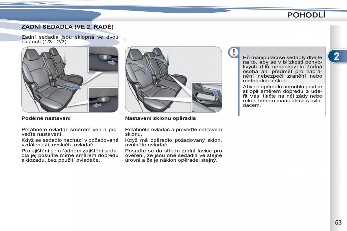 Peugeot 4007 navod k obsludze / page 55