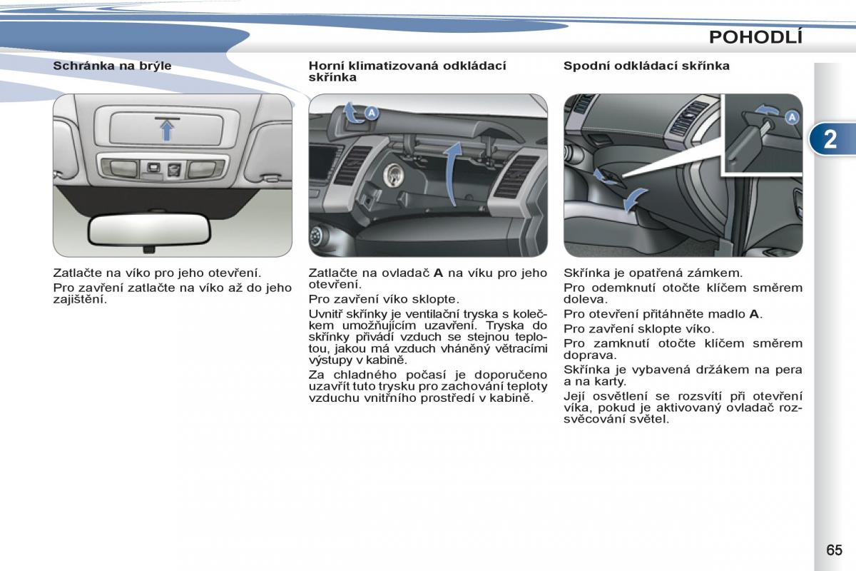 Peugeot 4007 navod k obsludze / page 67