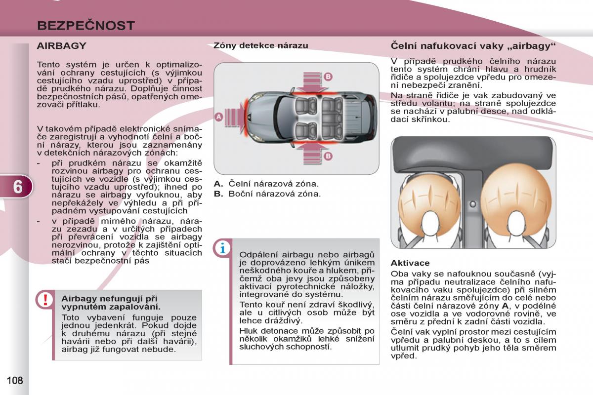 Peugeot 4007 navod k obsludze / page 110