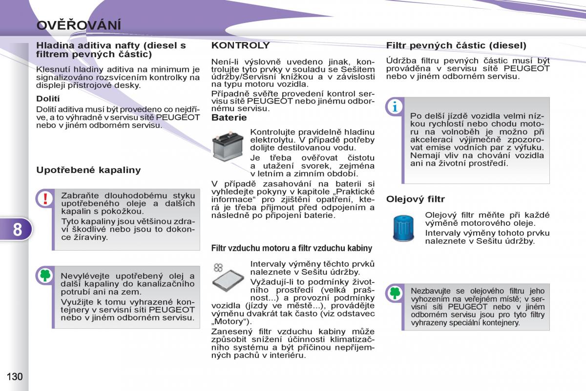 Peugeot 4007 navod k obsludze / page 132