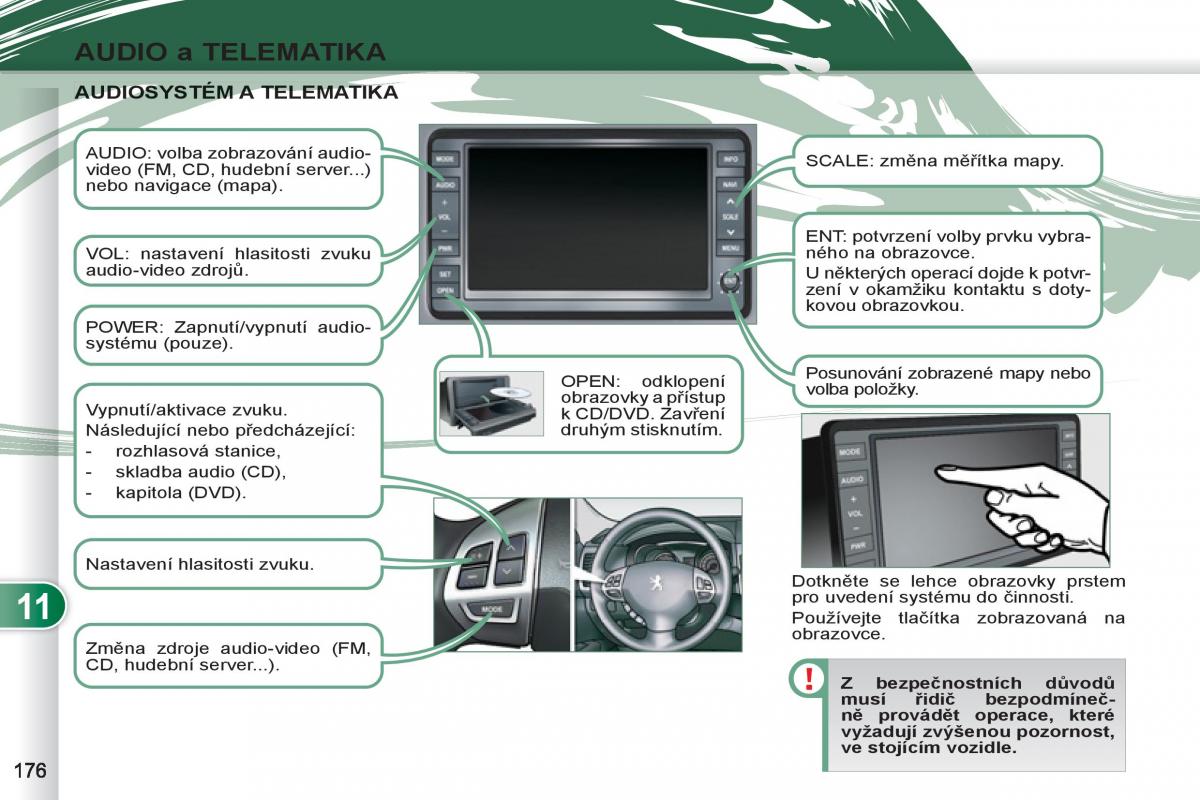 Peugeot 4007 navod k obsludze / page 178