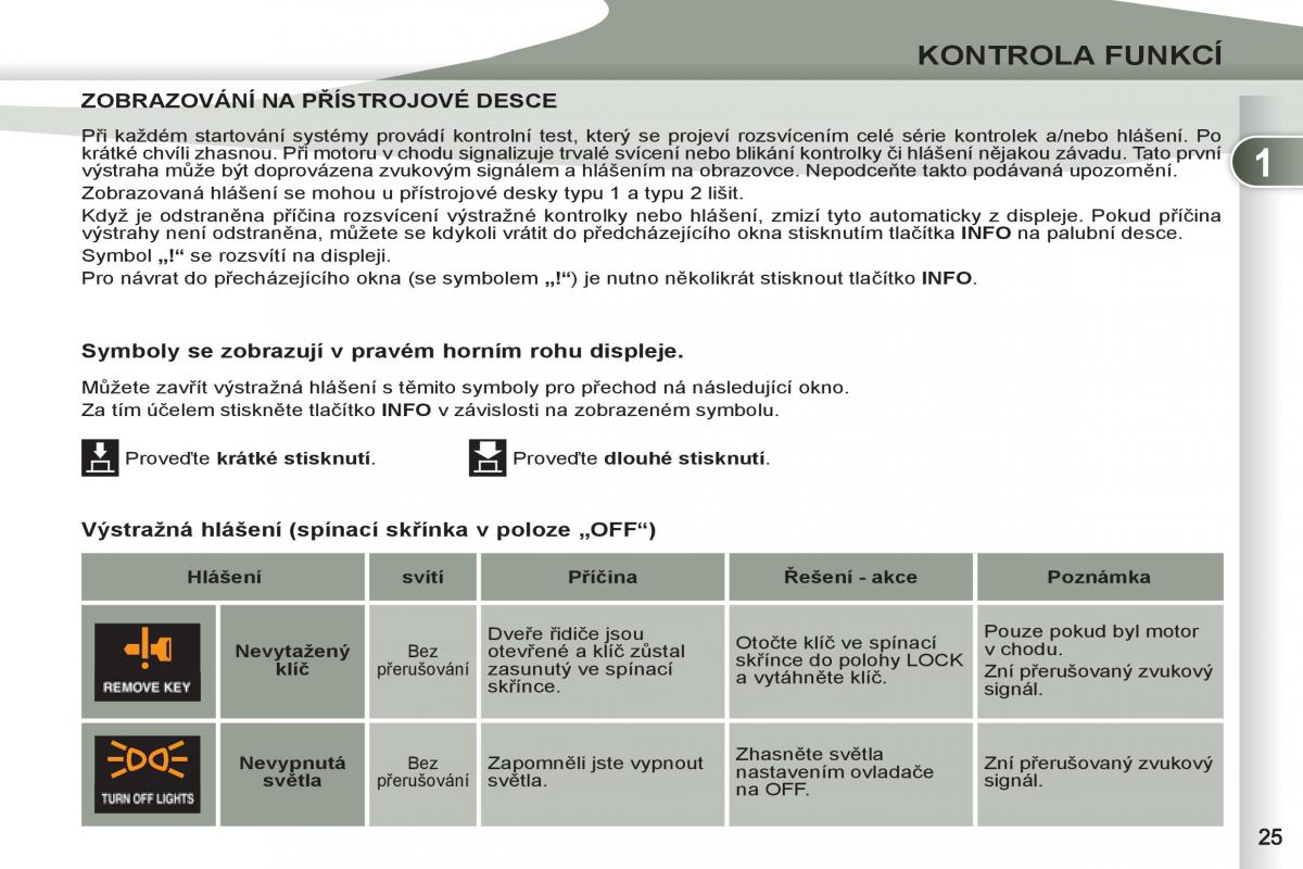 Peugeot 4007 navod k obsludze / page 27