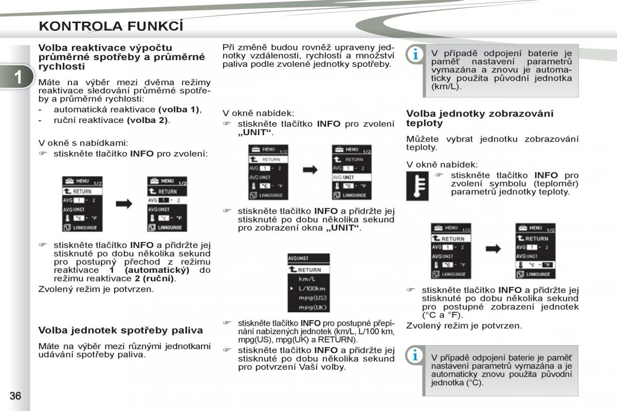 Peugeot 4007 navod k obsludze / page 38