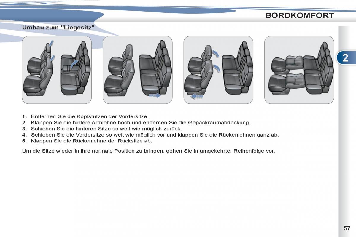 manuel du propriétaire Peugeot 4007 Handbuch / page 59