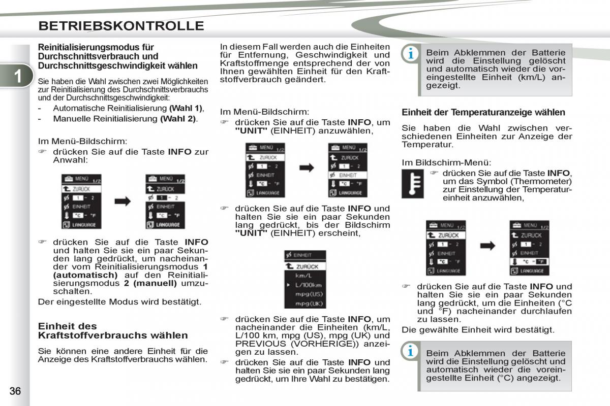 manuel du propriétaire Peugeot 4007 Handbuch / page 38