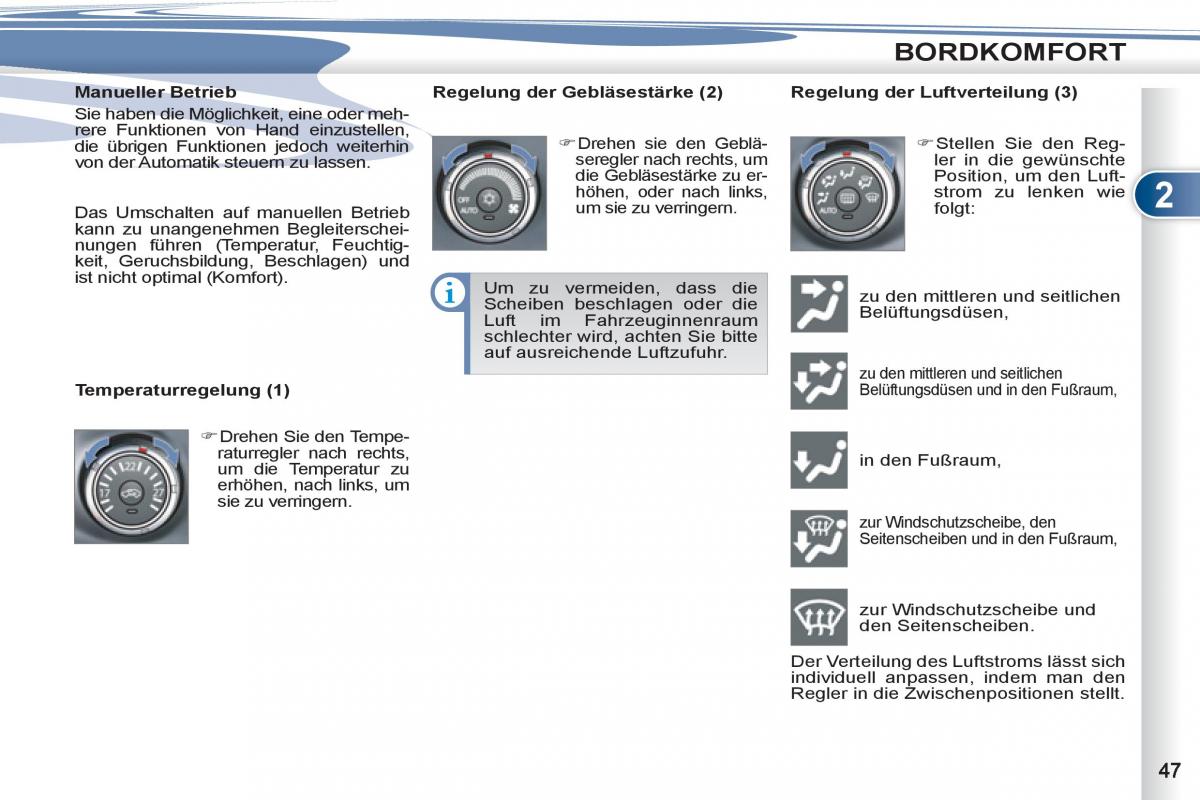 manuel du propriétaire Peugeot 4007 Handbuch / page 49