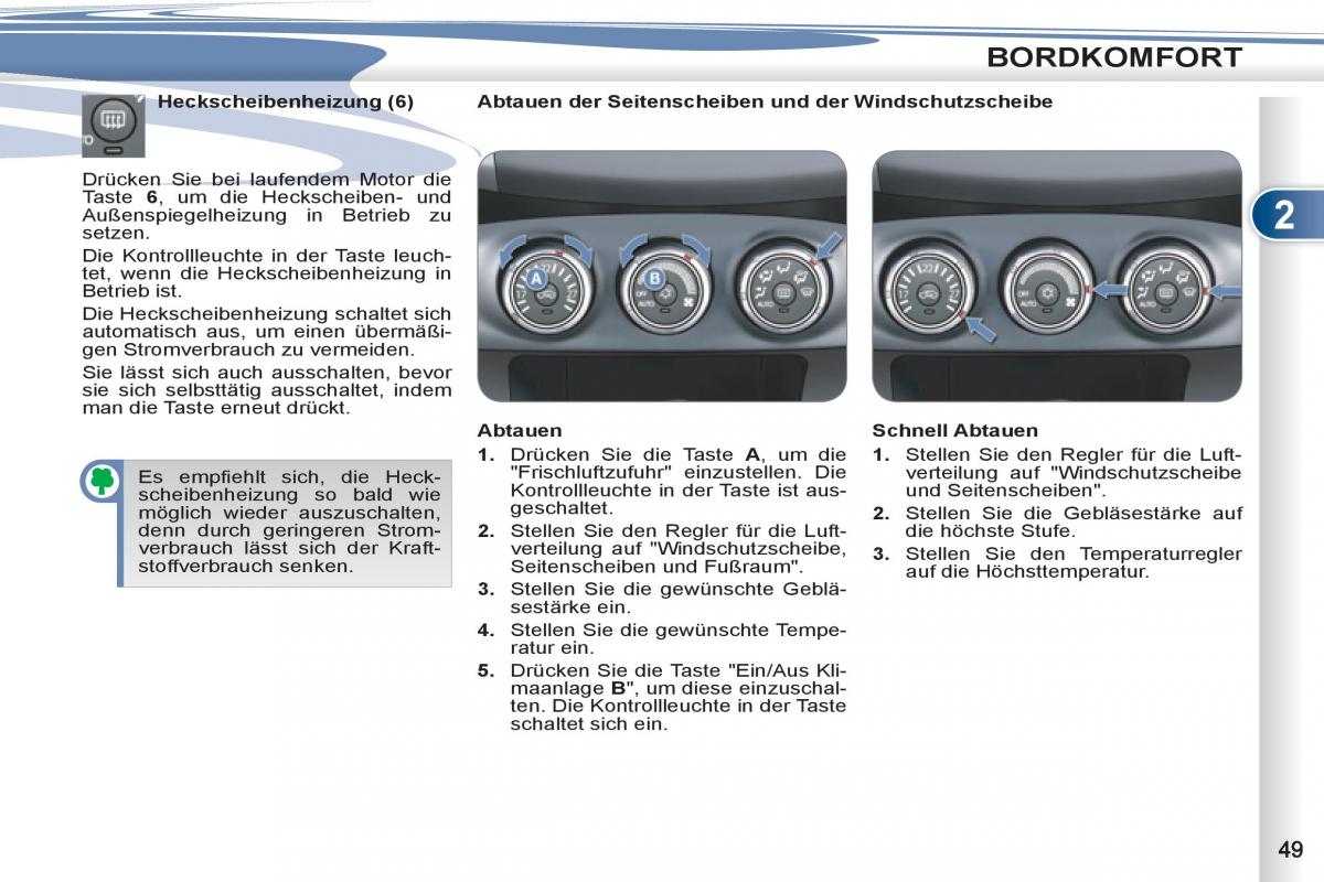 manuel du propriétaire Peugeot 4007 Handbuch / page 51