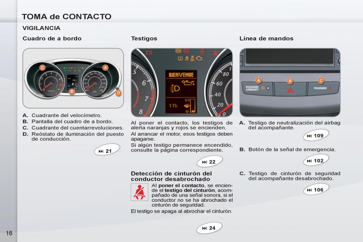 Peugeot 4007 manual del propietario / page 18